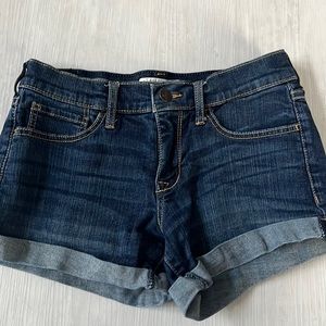Abercrombie & Fitch size 2 blue Jean shorts